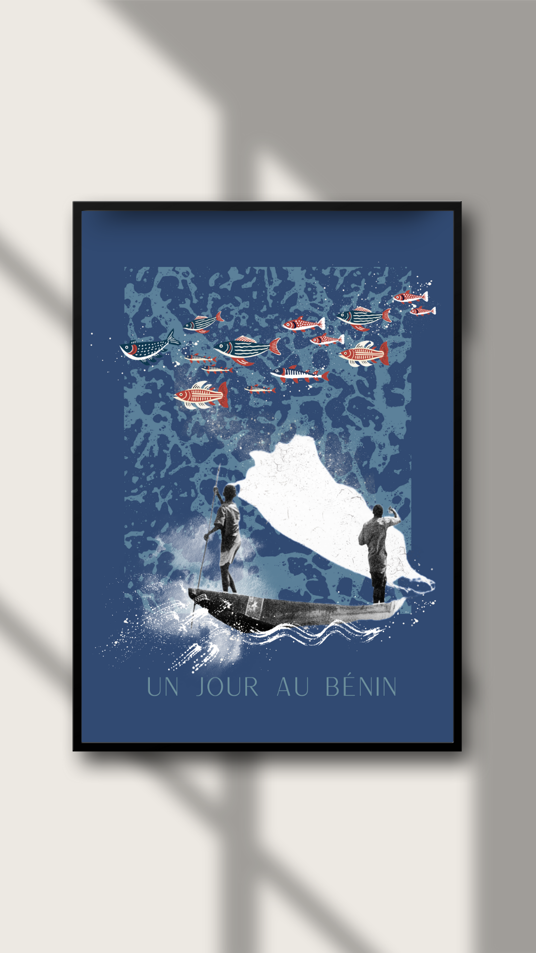 Affiche " Un jour au Bénin"