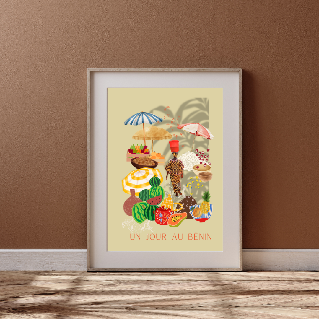 Affiche "Un jour au Bénin"