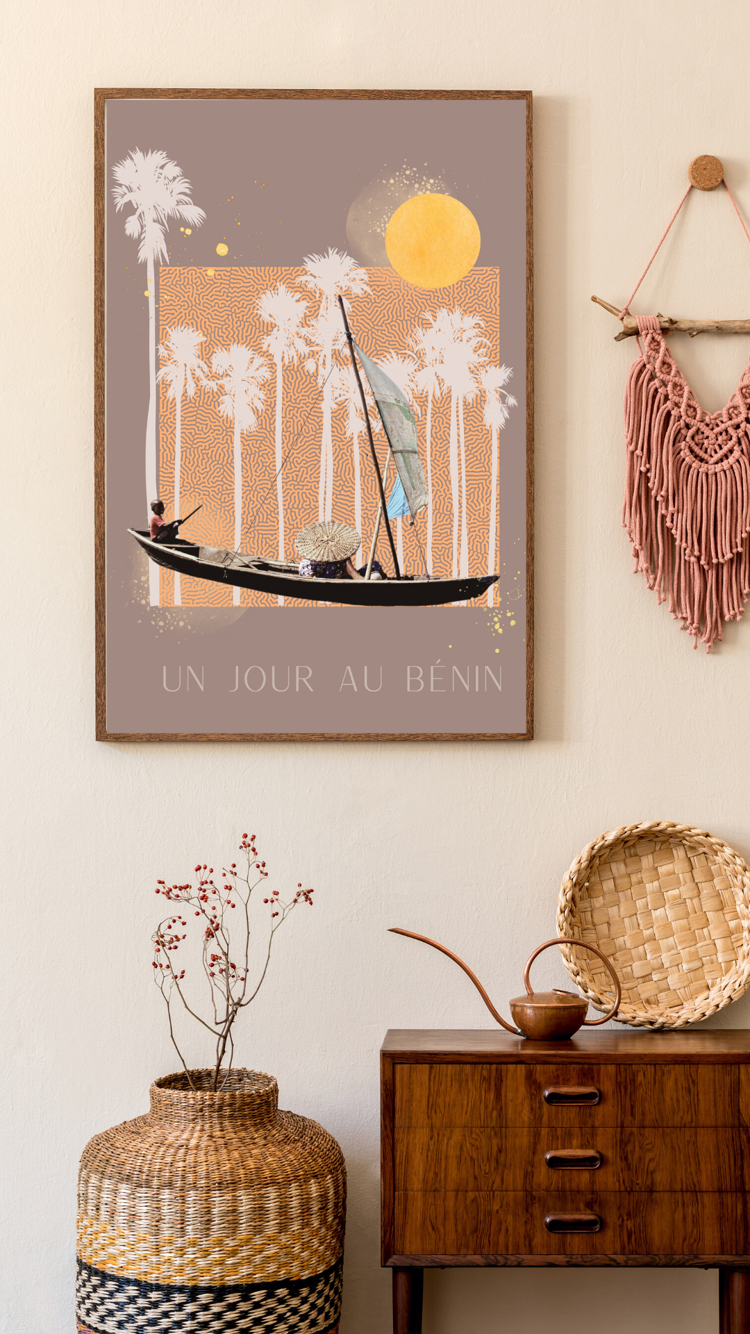 Affiche "Un jour au Bénin"