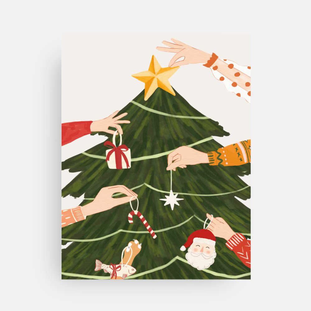 Noël 2025 Carte de voeux