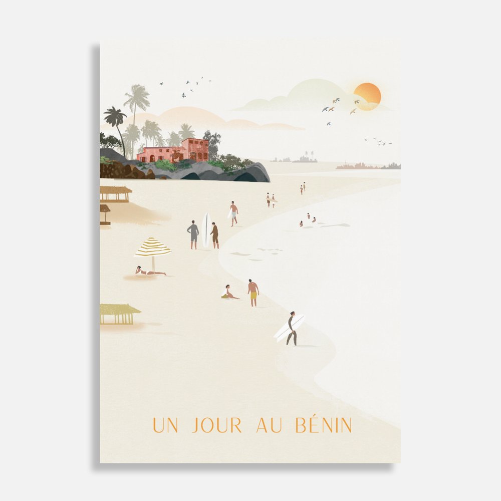 Affiche " Un jour au Bénin"
