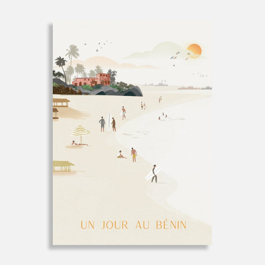 Affiche " Un jour au Bénin"