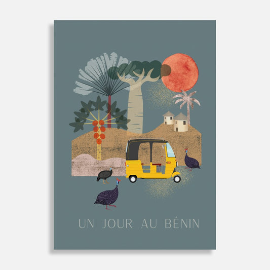 Affiche "Un jour au Bénin"
