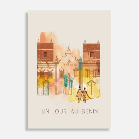 Affiche " Un jour au Bénin"